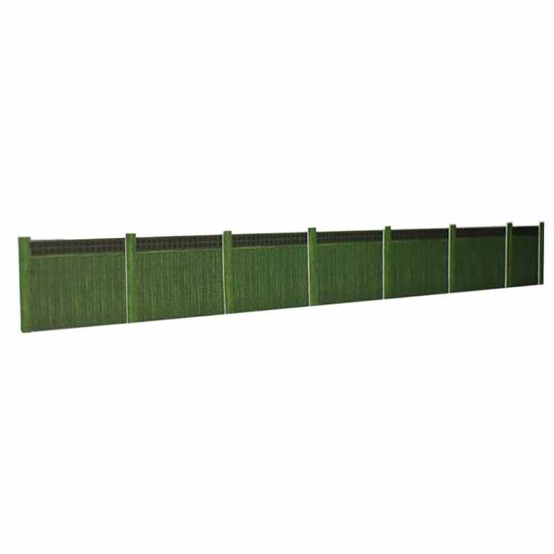 ATD Models OO Gauge Wooden Fencing Green with Trellis Top Card Kit